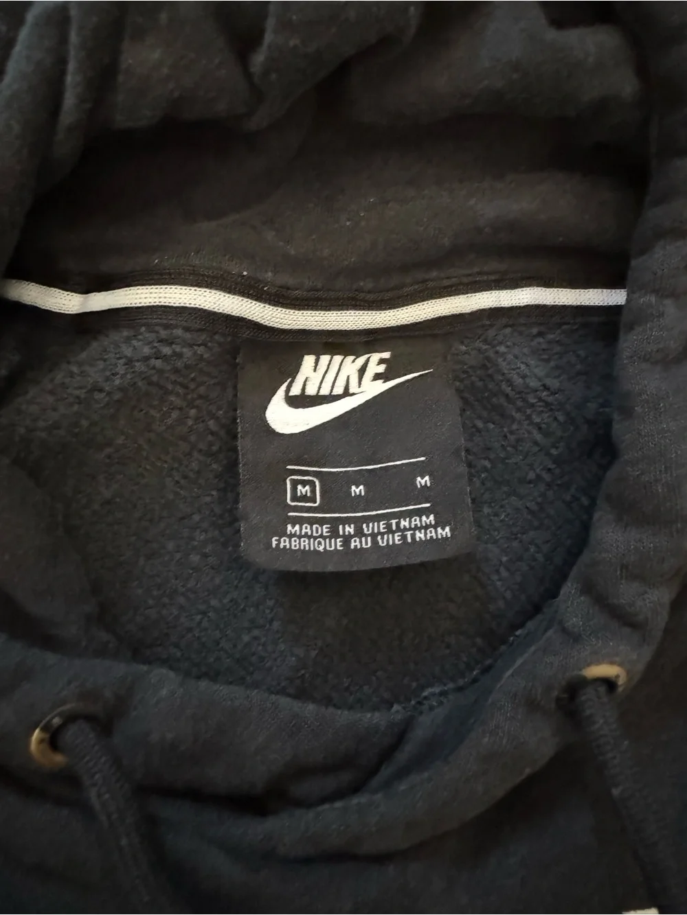 Women’s Nike Black Logo Hoodie Size M